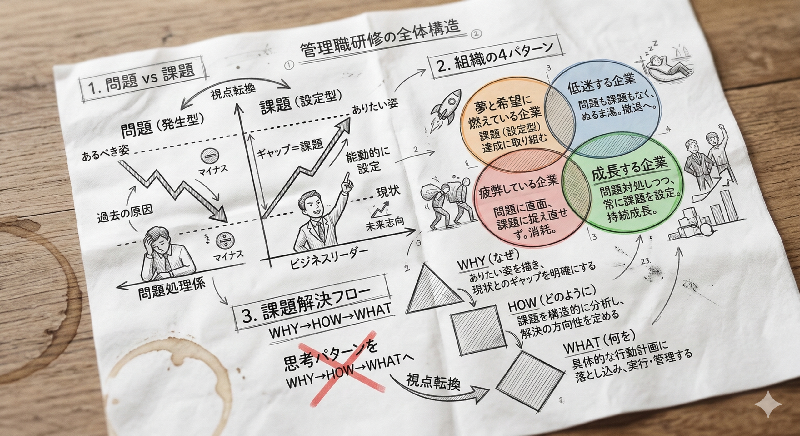 管理職研修で「課題解決力」を鍛える理由｜現場で即実践できる思考術